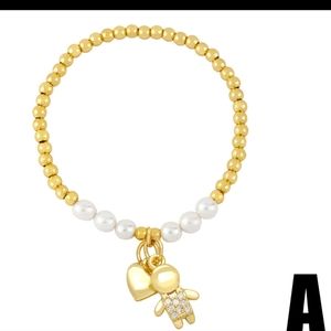 Boy Mom beaded bracelet